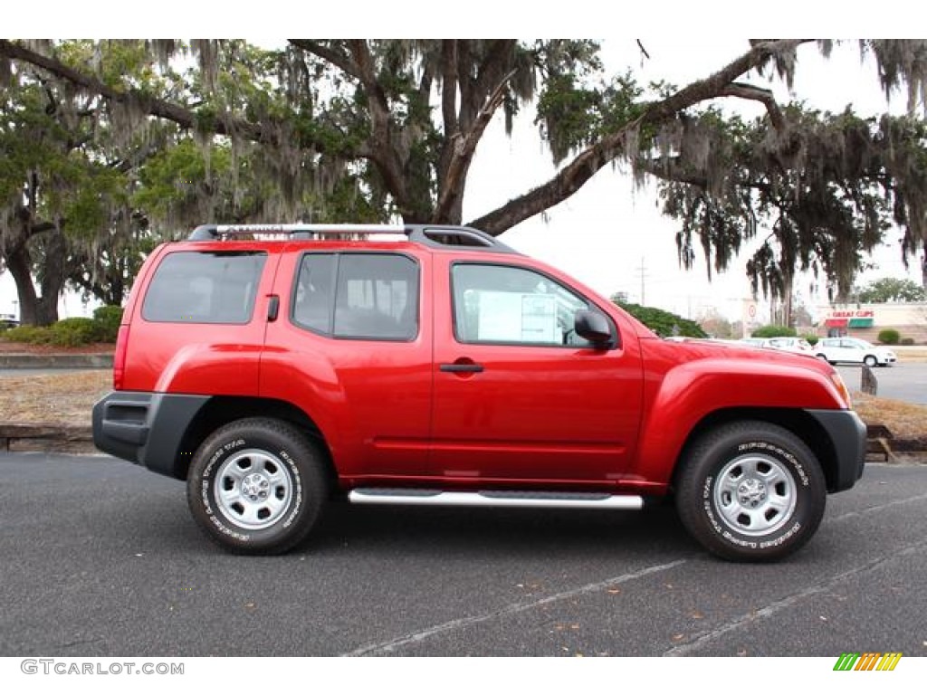 Lava Red 2012 Nissan Xterra X Exterior Photo #75359295