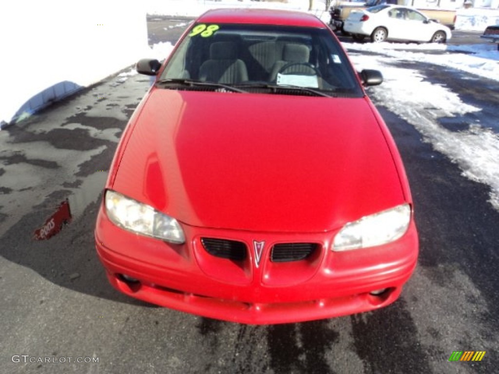 1998 Grand Am GT Coupe - Bright Red / Graphite photo #2