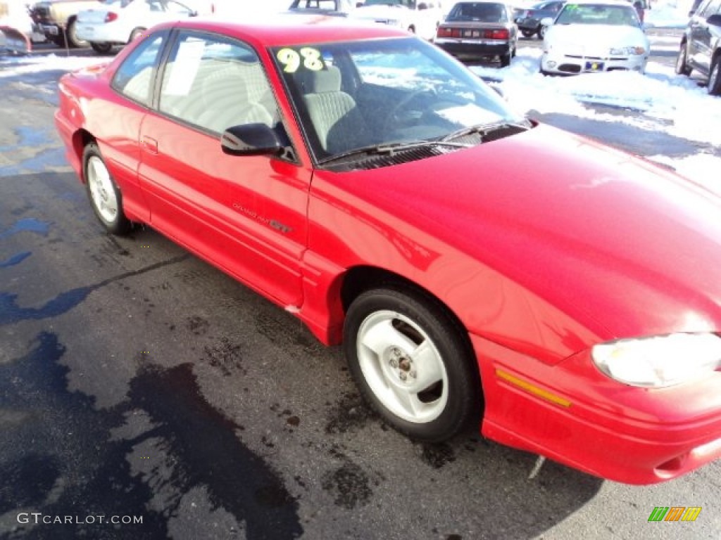 1998 Grand Am GT Coupe - Bright Red / Graphite photo #3