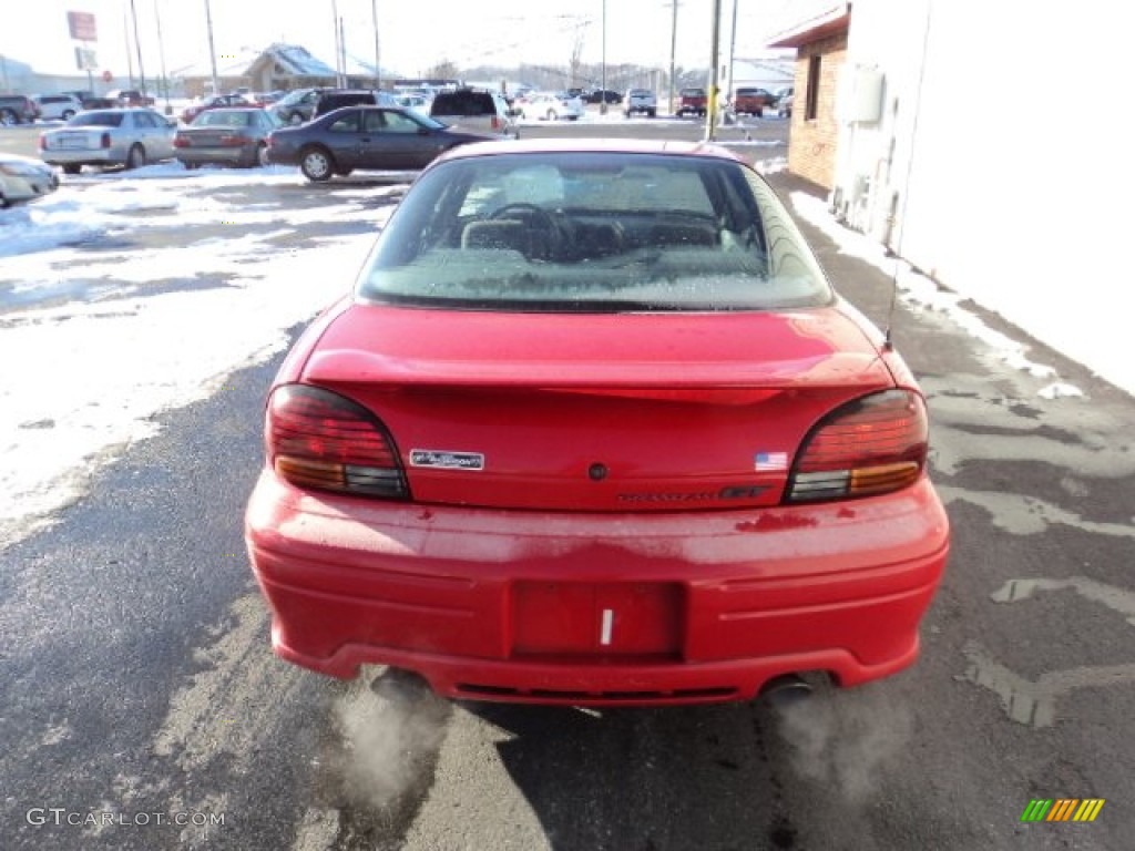 1998 Grand Am GT Coupe - Bright Red / Graphite photo #4