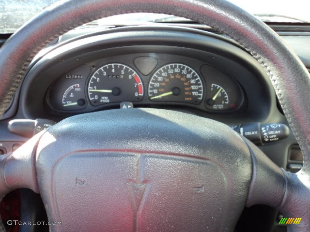 1998 Grand Am GT Coupe - Bright Red / Graphite photo #12