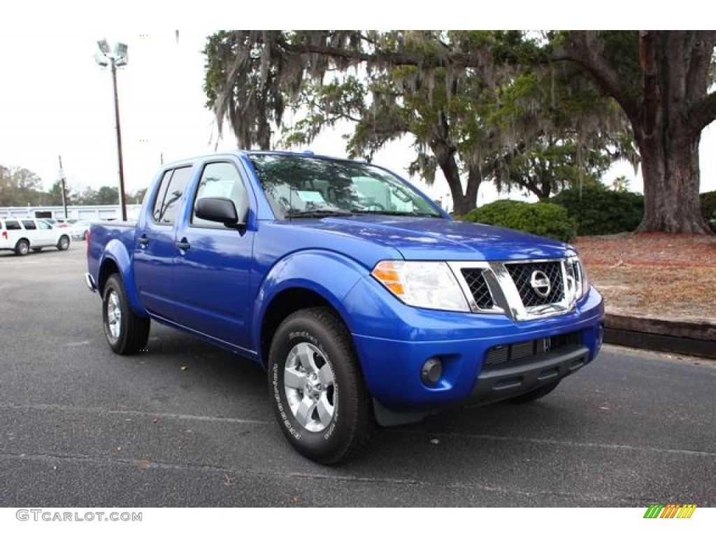 2012 Frontier SV Crew Cab - Metallic Blue / Steel photo #1