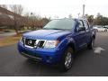 2012 Metallic Blue Nissan Frontier SV Crew Cab  photo #9