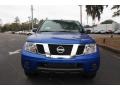 2012 Metallic Blue Nissan Frontier SV Crew Cab  photo #10