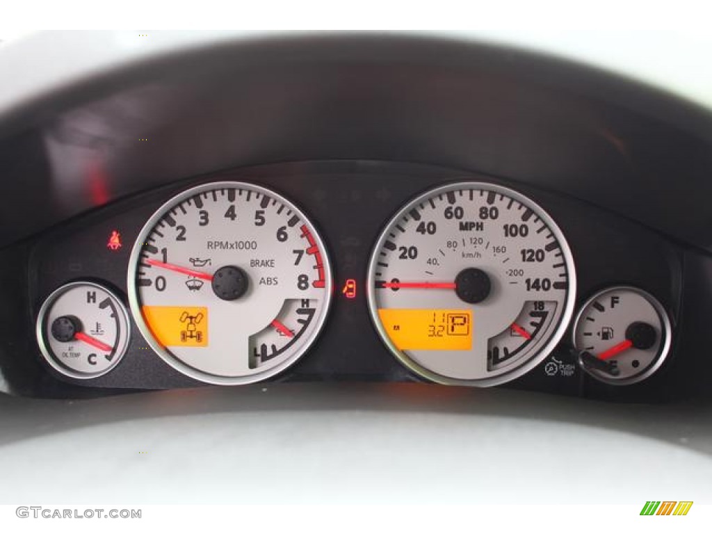 2012 Nissan Frontier Pro-4X King Cab 4x4 Gauges Photo #75360481