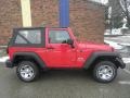 Flame Red - Wrangler X 4x4 Photo No. 2
