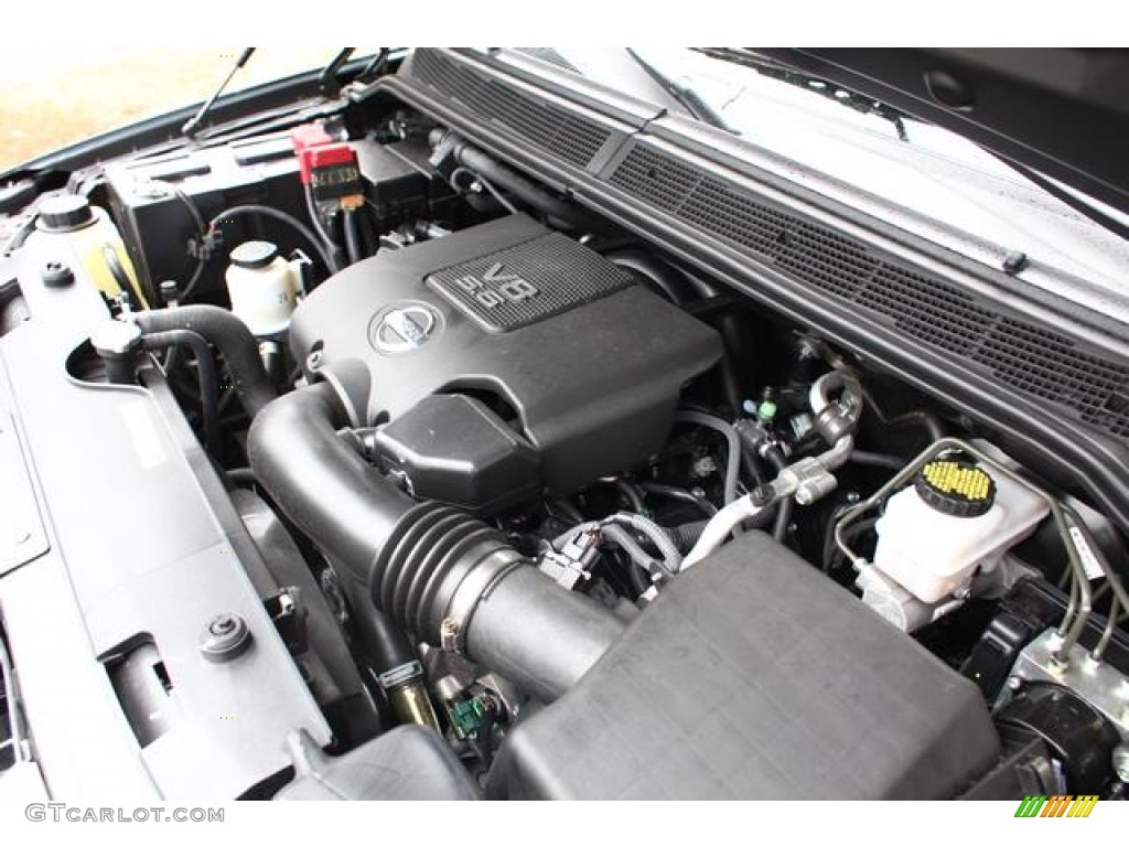 2012 Nissan Titan SL Crew Cab 4x4 Engine Photos