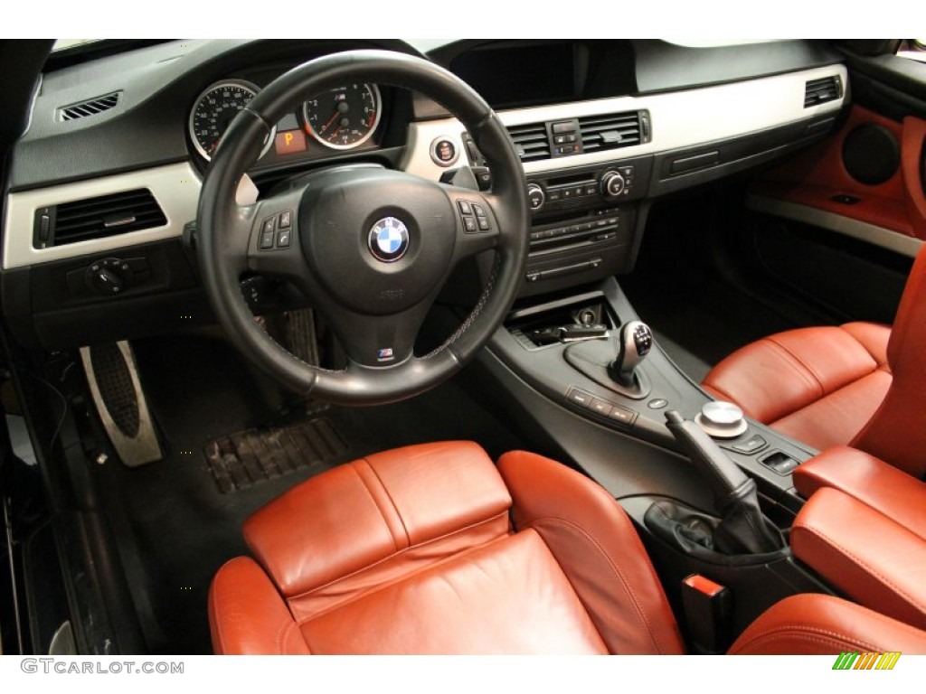 Fox Red Interior 2008 BMW M3 Convertible Photo #75360887
