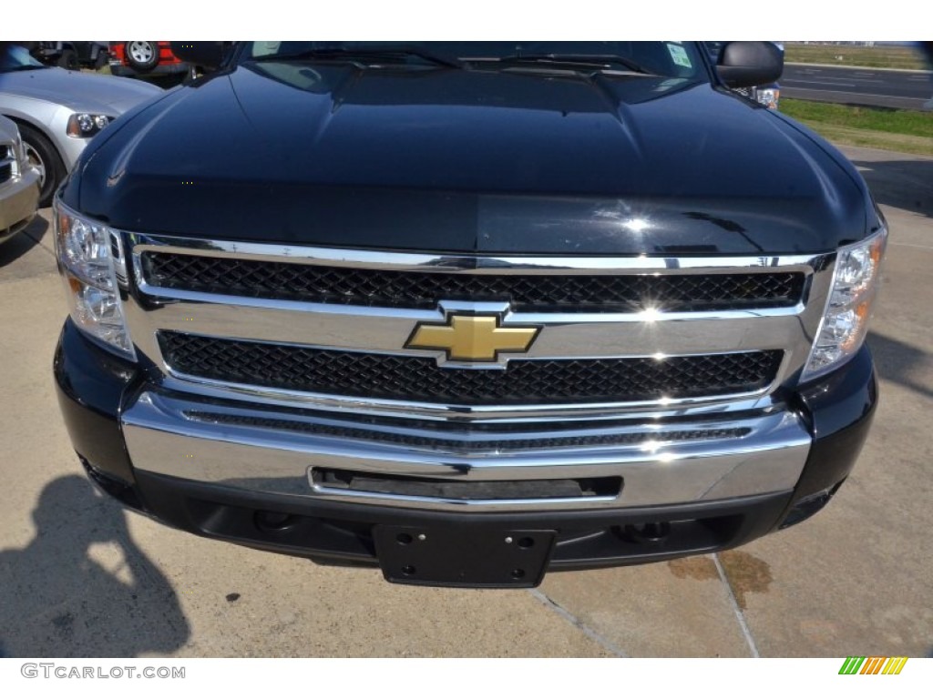 2009 Silverado 1500 LT Z71 Crew Cab 4x4 - Black / Light Titanium photo #11