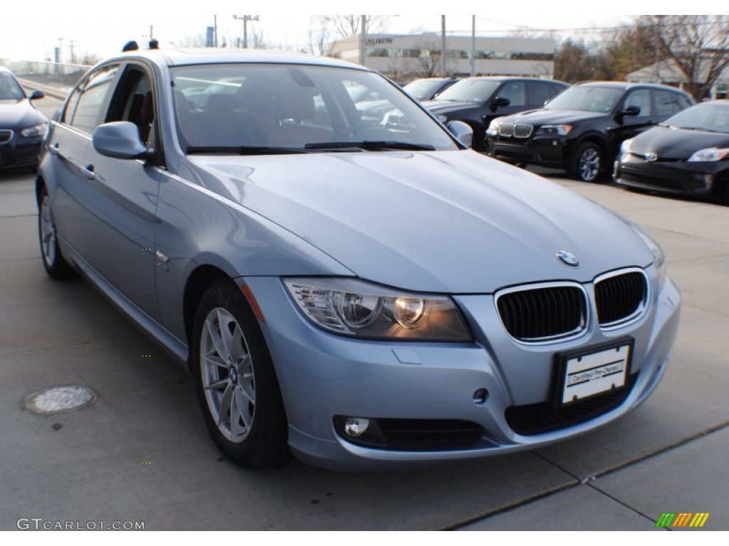 2010 3 Series 328i xDrive Sedan - Blue Water Metallic / Chestnut Brown Dakota Leather photo #7
