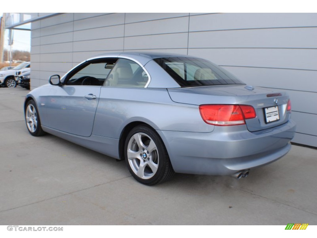 2010 3 Series 328i Convertible - Blue Water Metallic / Cream Beige photo #4