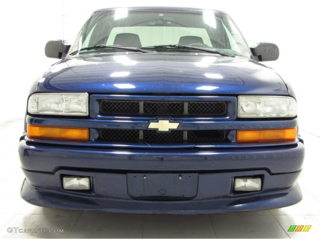 Indigo Blue Metallic 2002 Chevrolet S10 Xtreme Extended Cab Exterior Photo #75362680