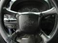 2002 Chevrolet S10 Medium Gray Interior Steering Wheel Photo
