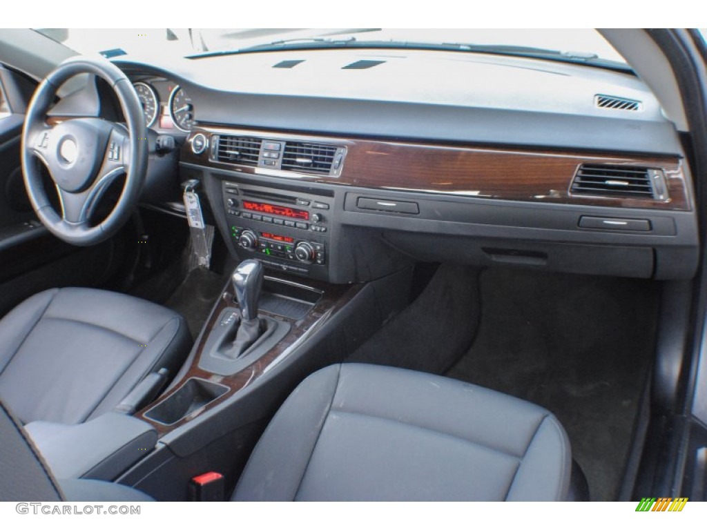 2010 3 Series 328i xDrive Coupe - Space Gray Metallic / Black photo #8