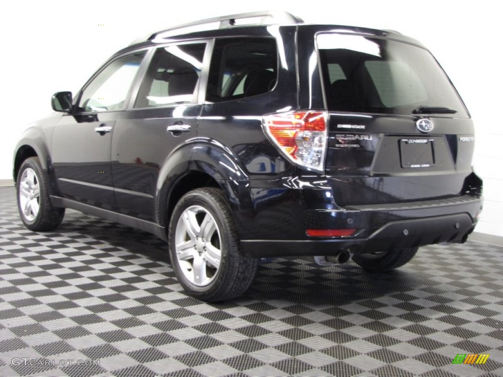 2010 Forester 2.5 X Limited - Obsidian Black Pearl / Black photo #2