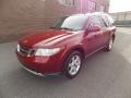 2008 Lingonberry Red Metallic Saab 9-7X 5.3i  photo #2