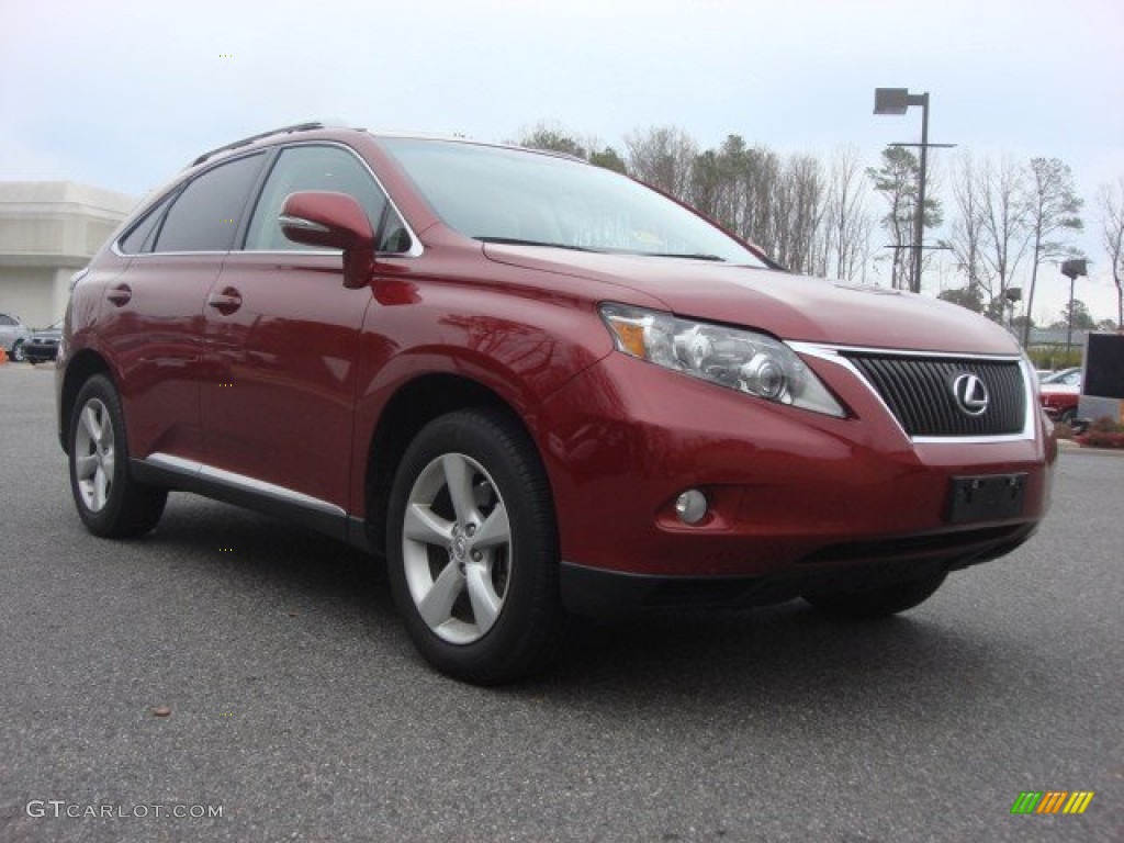 Matador Red Mica Lexus RX