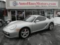 Arctic Silver Metallic - Cayman S Photo No. 1