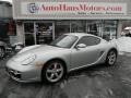 Arctic Silver Metallic - Cayman S Photo No. 1