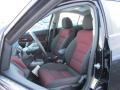 Jet Black/Sport Red 2012 Chevrolet Cruze LT/RS Interior Color