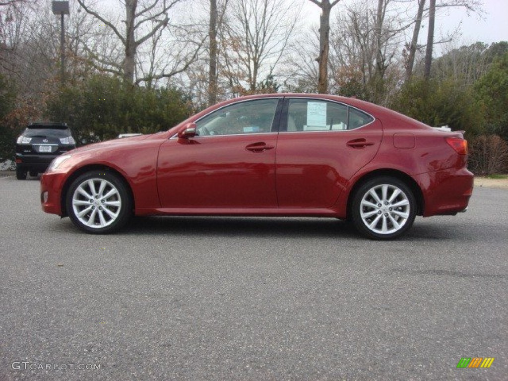 Matador Red Mica 2009 Lexus IS 250 AWD Exterior Photo #75366782