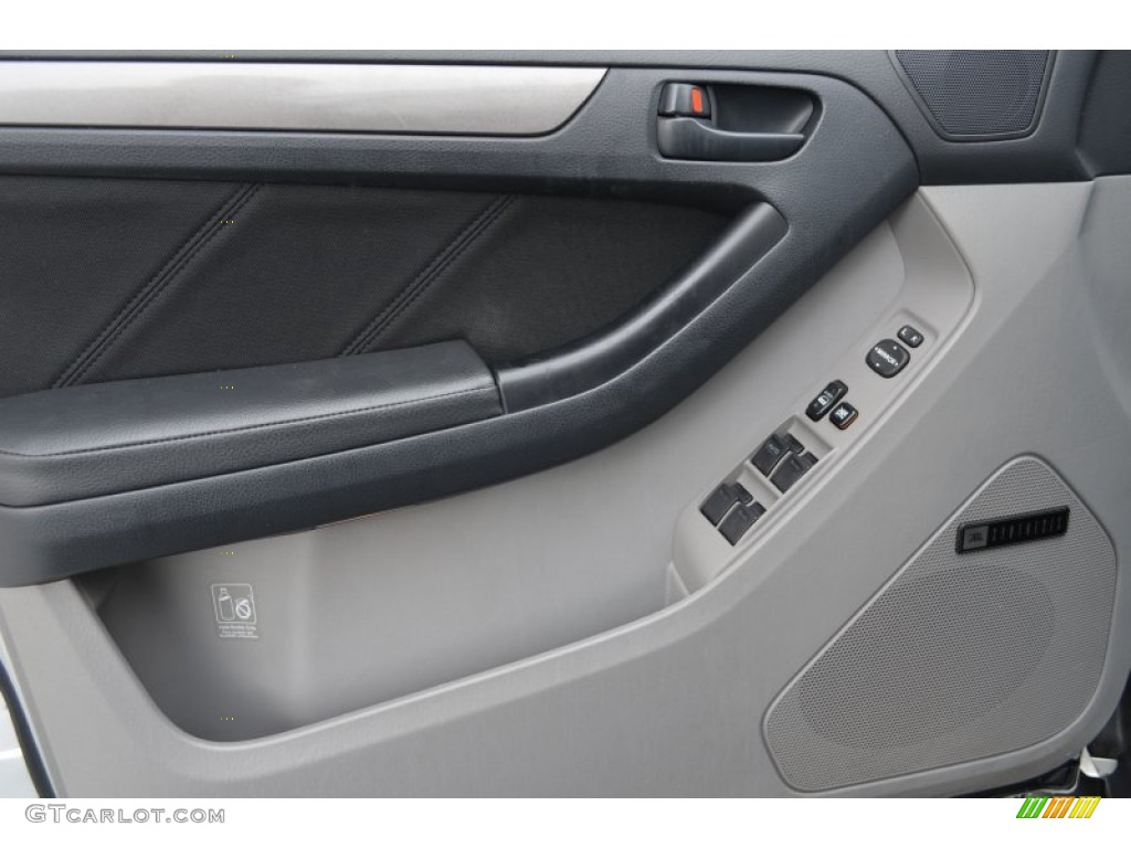 2007 Toyota 4Runner Sport Edition Dark Charcoal Door Panel Photo #75367040
