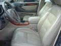 2001 Lexus GS Ivory Interior Front Seat Photo