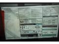  2013 Cooper Hardtop Window Sticker