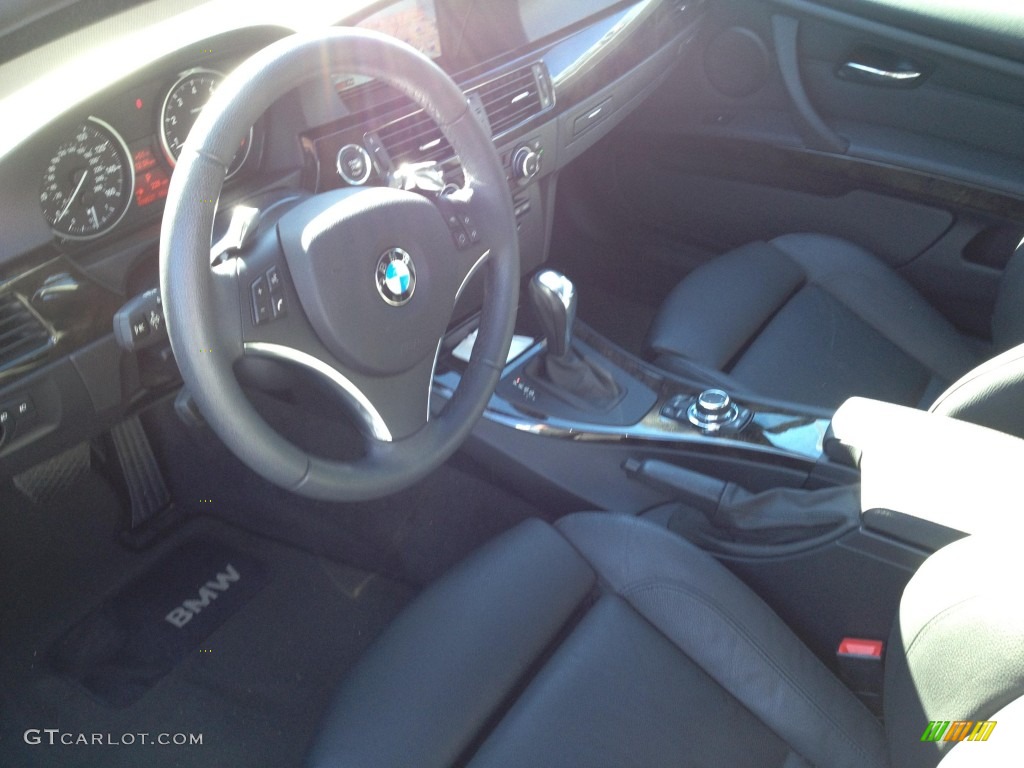 2010 3 Series 328i Coupe - Space Gray Metallic / Black photo #6