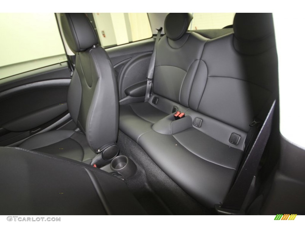 Carbon Black Interior 2013 Mini Cooper Hardtop Photo #75369746