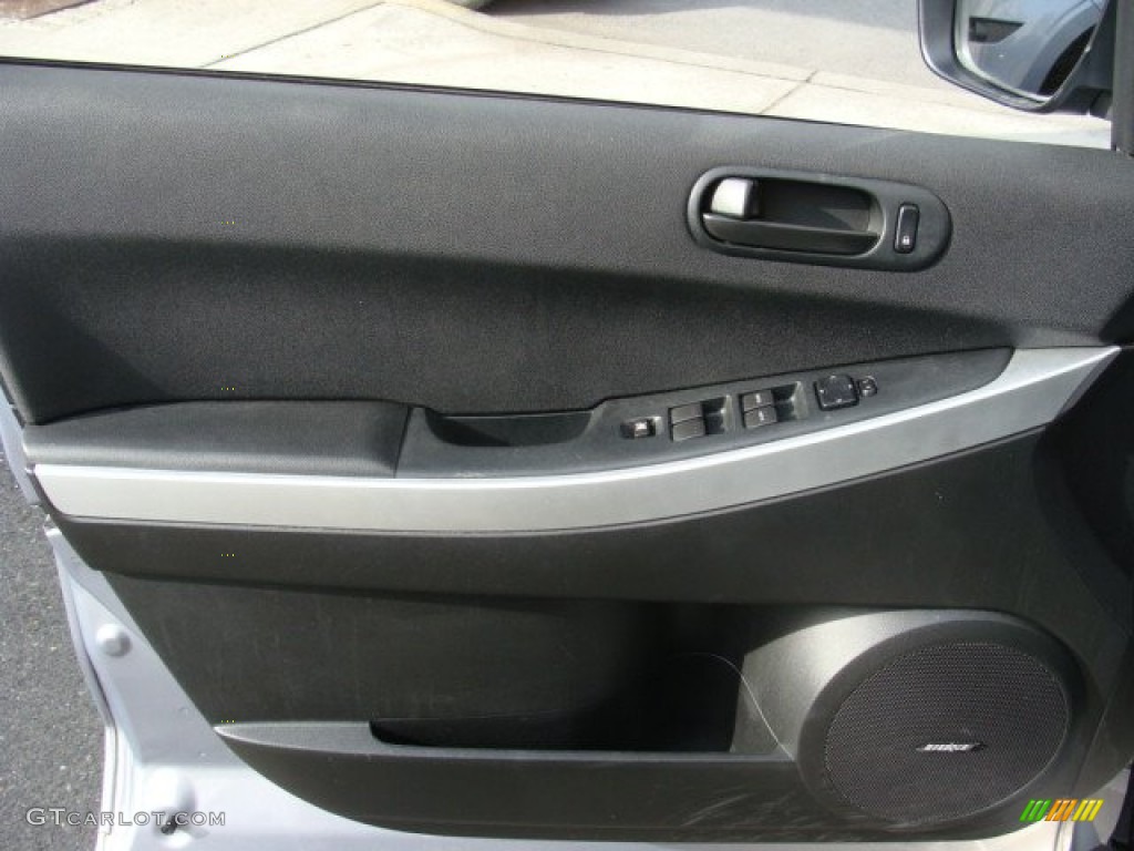2007 CX-7 Touring AWD - Galaxy Gray Mica / Black photo #7