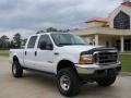 Oxford White - F250 Super Duty Lariat Super Crew 4x4 Photo No. 1