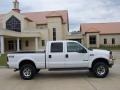 Oxford White - F250 Super Duty Lariat Super Crew 4x4 Photo No. 2