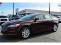 2013 Bordeaux Reserve Red Metallic Ford Fusion SE  photo #6