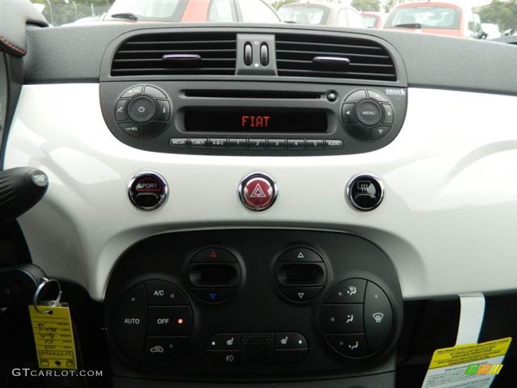 2013 Fiat 500 Abarth Controls Photo #75371246