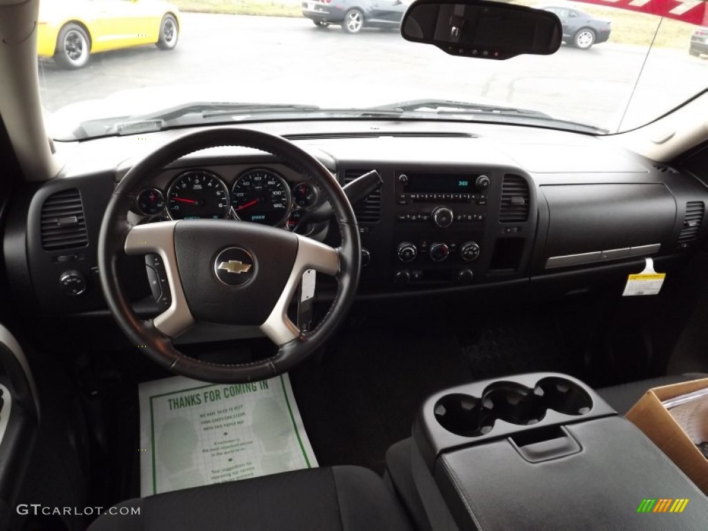 2009 Silverado 1500 LT Crew Cab 4x4 - Summit White / Ebony photo #9