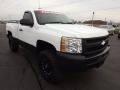 Summit White - Silverado 1500 Regular Cab 4x4 Photo No. 3