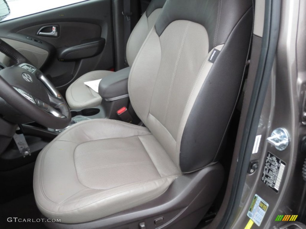 2011 Hyundai Tucson Limited Front Seat Photo #75371849