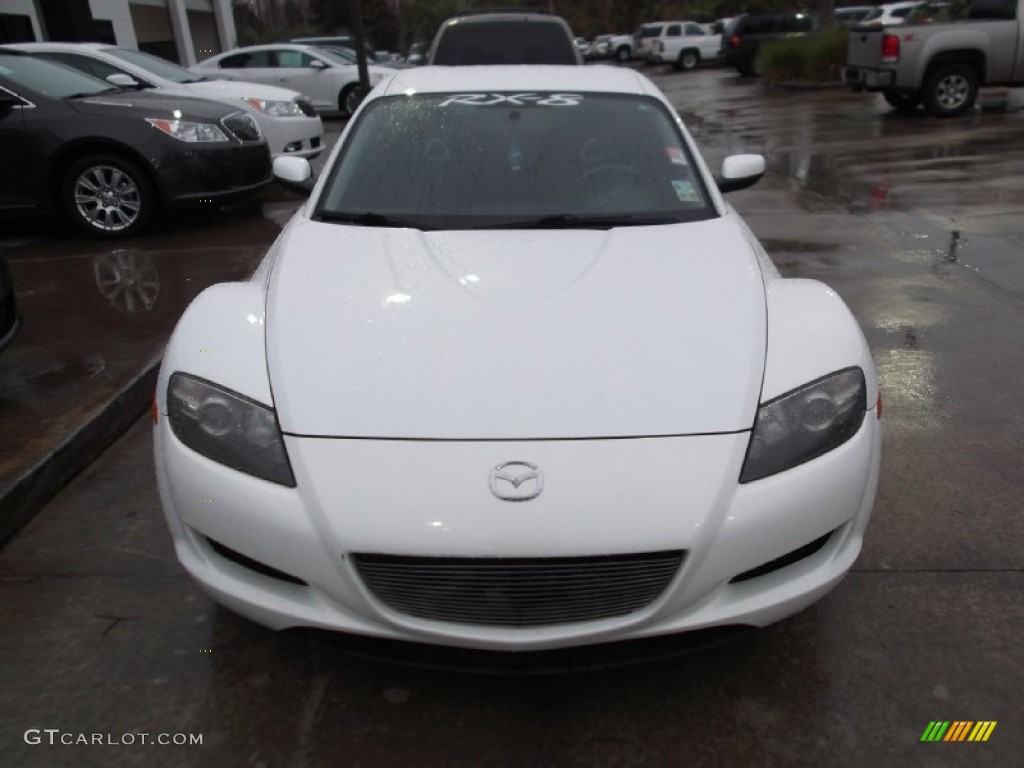 2007 RX-8 Touring - Crystal White Pearl / Black photo #3