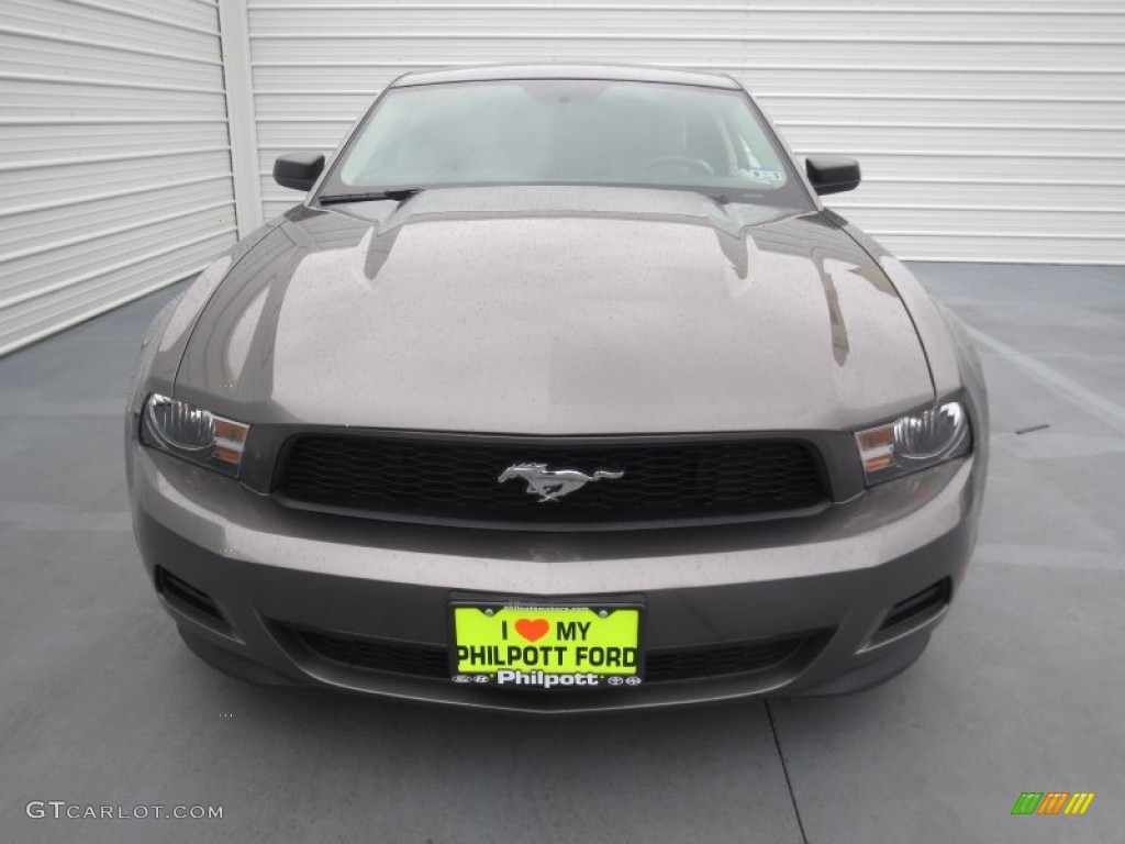 2011 Mustang V6 Coupe - Sterling Gray Metallic / Stone photo #7