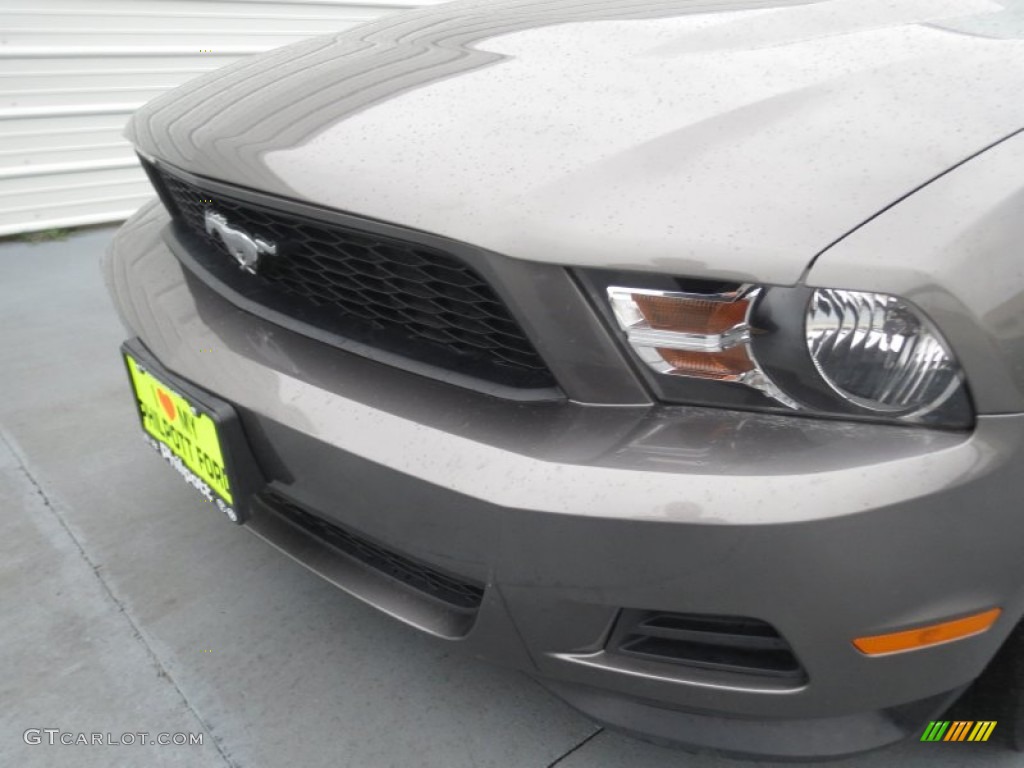 2011 Mustang V6 Coupe - Sterling Gray Metallic / Stone photo #10