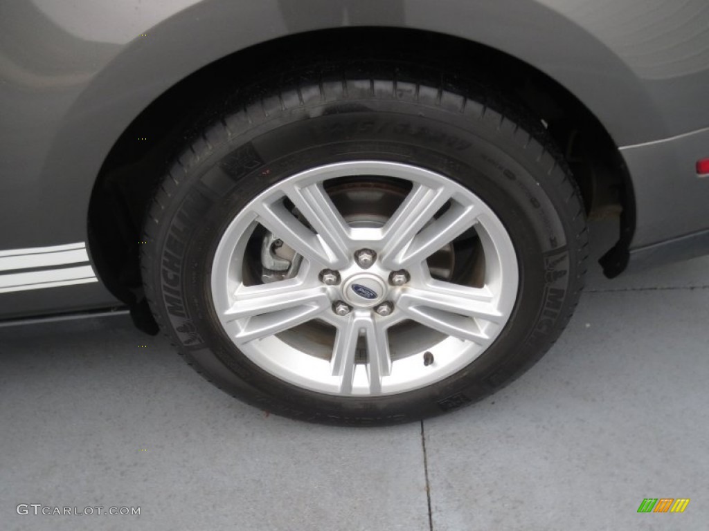 2011 Mustang V6 Coupe - Sterling Gray Metallic / Stone photo #12