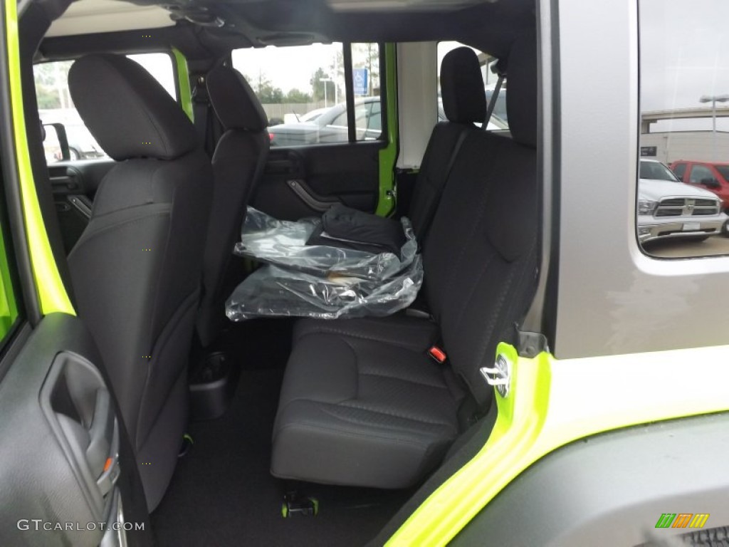 2013 Wrangler Unlimited Sport S 4x4 - Gecko Green Pearl / Black photo #12
