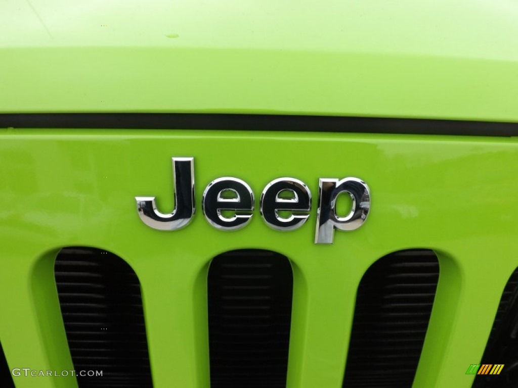 2013 Jeep Wrangler Unlimited Sport S 4x4 Marks and Logos Photo #75374056
