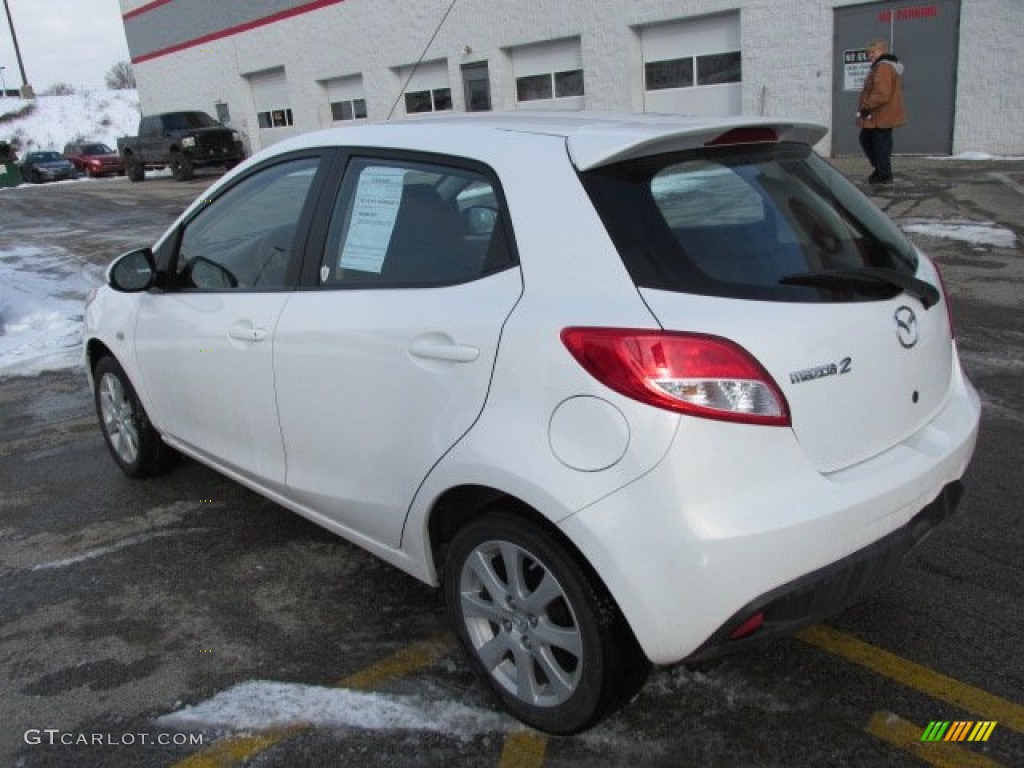 Crystal White Pearl Mica 2012 Mazda MAZDA2 Touring Exterior Photo #75374195