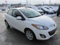 2012 Crystal White Pearl Mica Mazda MAZDA2 Touring  photo #8