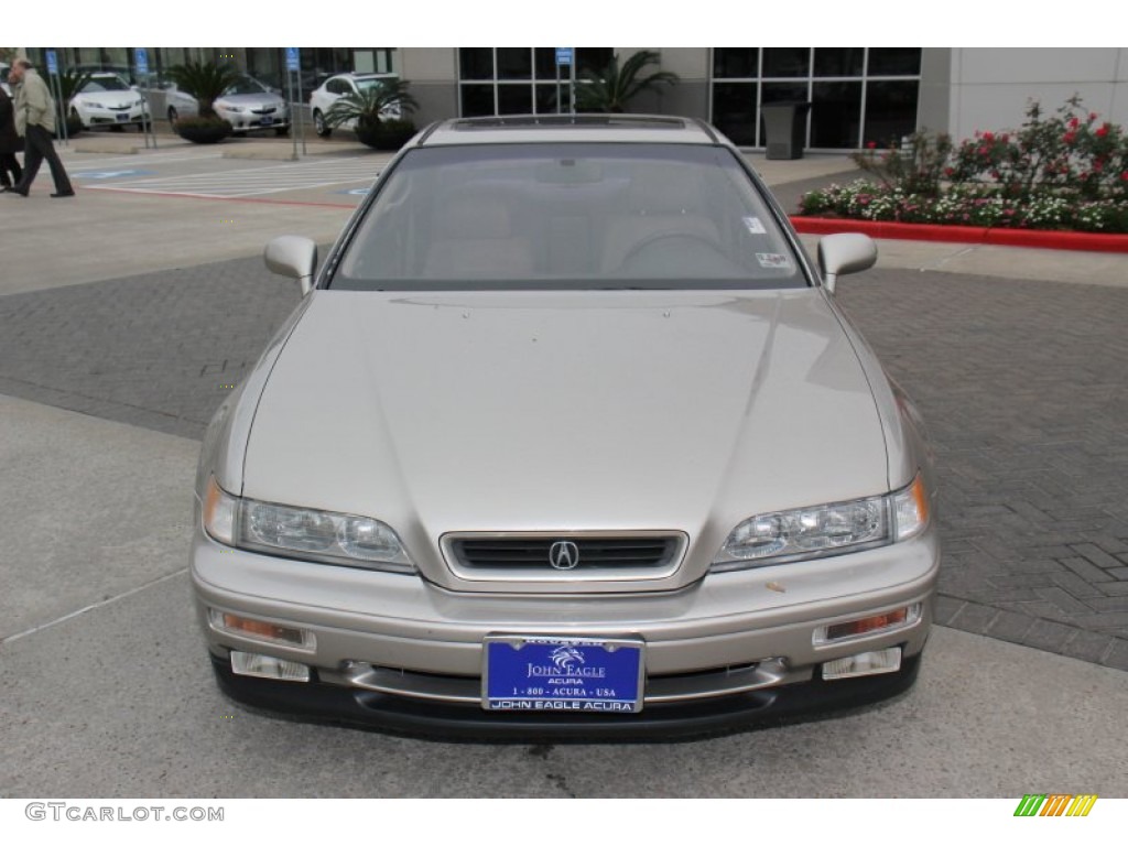 1992 Legend LS Coupe - Seattle Silver Metallic / Beige photo #3