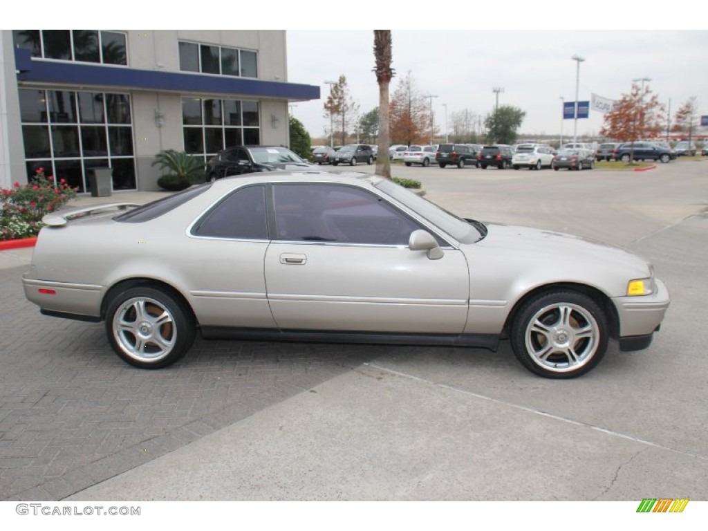 1992 Legend LS Coupe - Seattle Silver Metallic / Beige photo #6