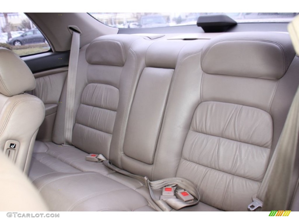 1992 Acura Legend LS Coupe Rear Seat Photos