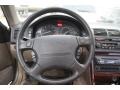 Beige 1992 Acura Legend LS Coupe Steering Wheel
